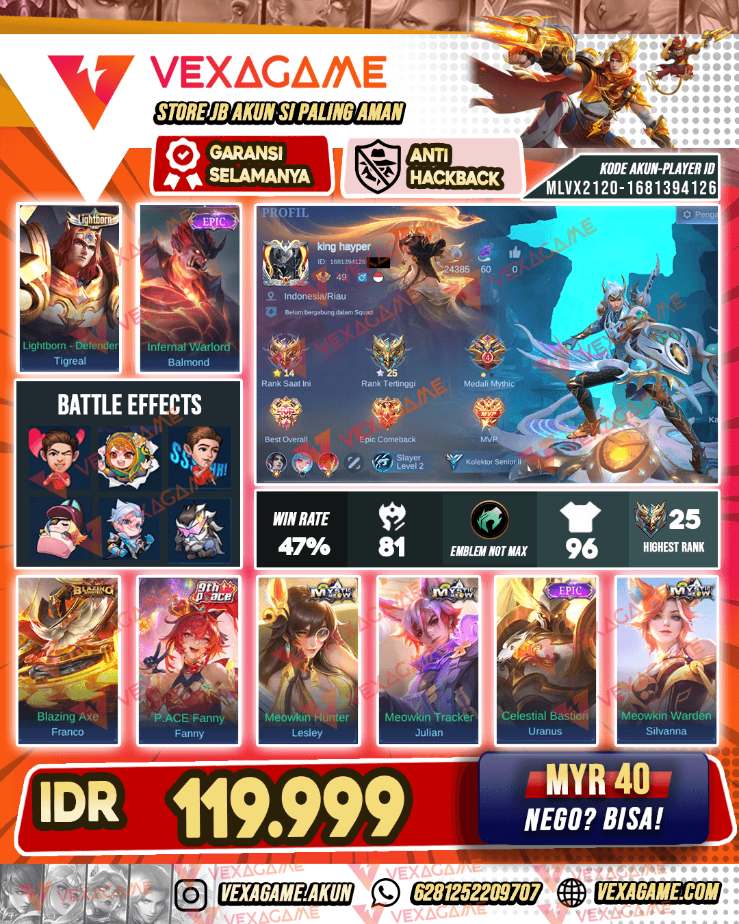 Akun Murah