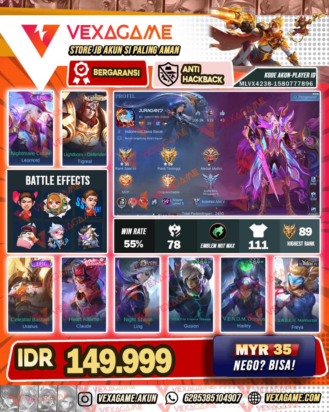 Leomord Epic | DM Sisa 239