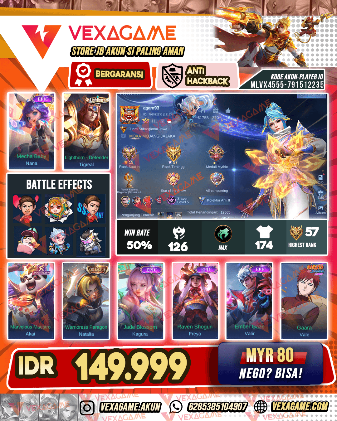 Skin Epic Banyak | Emblem MAX