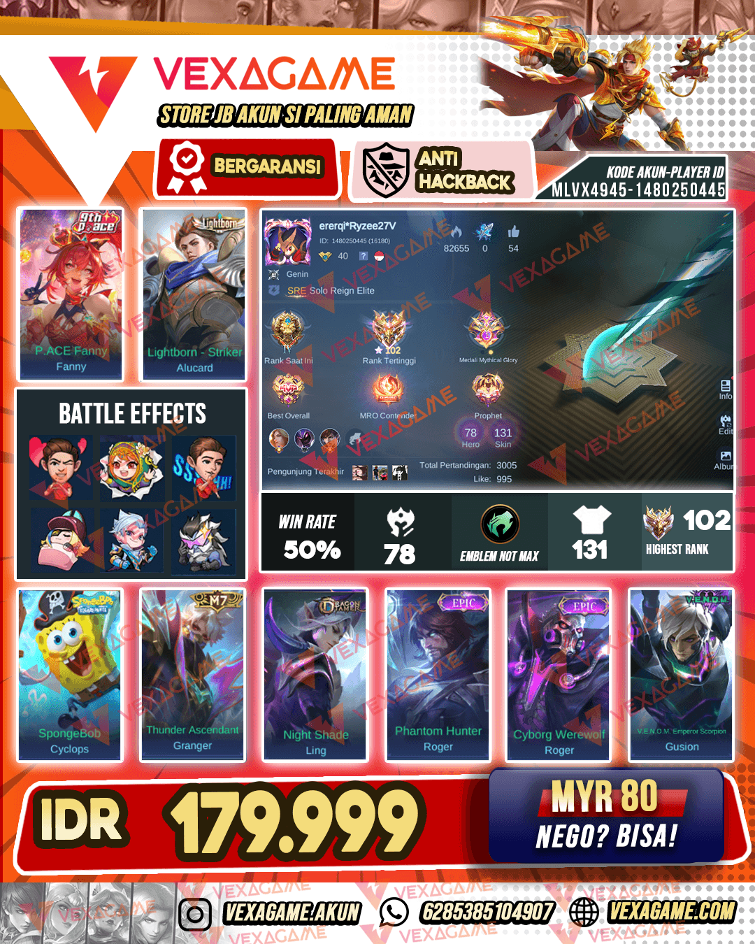 Granger Prime Ex Immortal