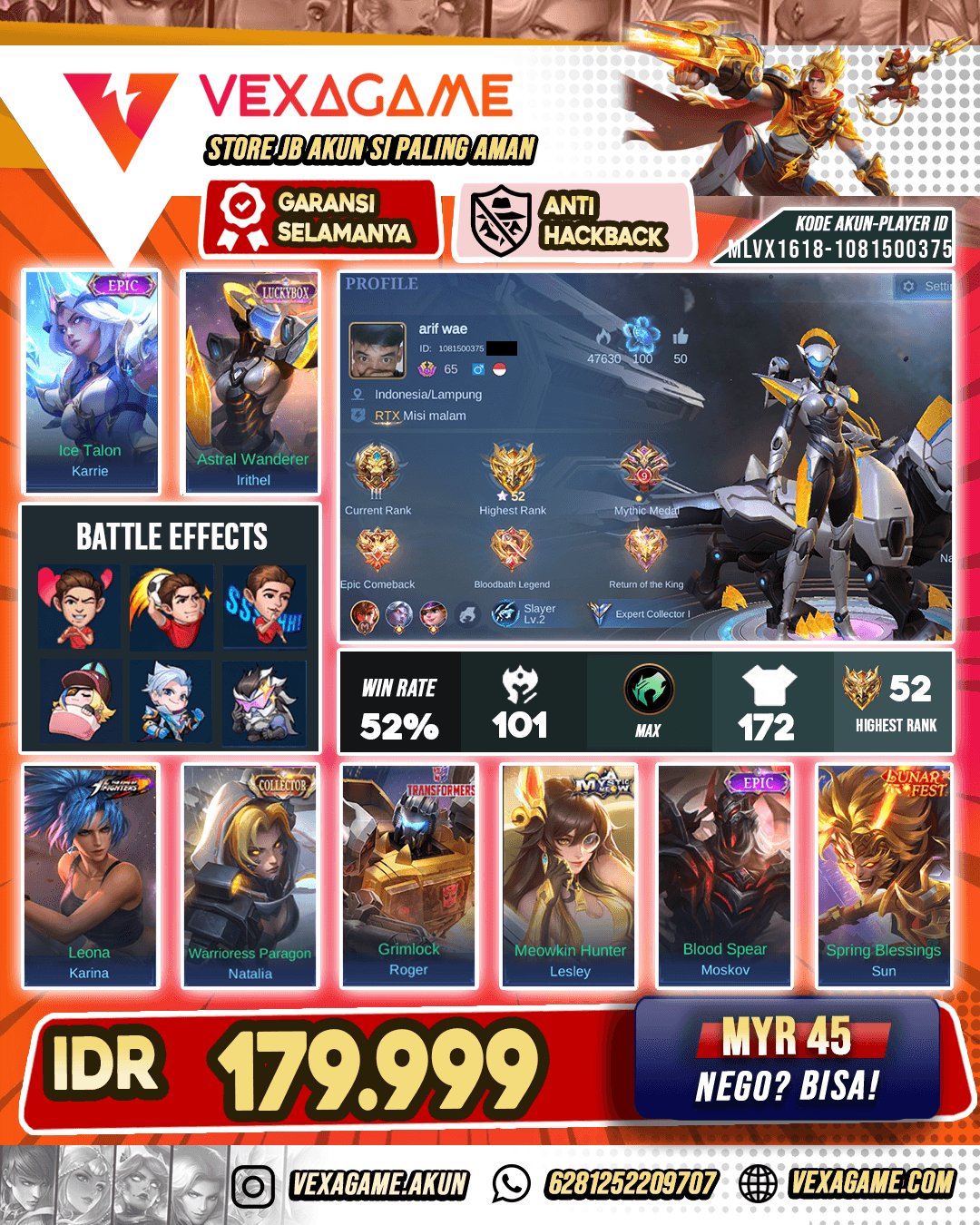Irithel Luckybox X Sun Lunar Fest