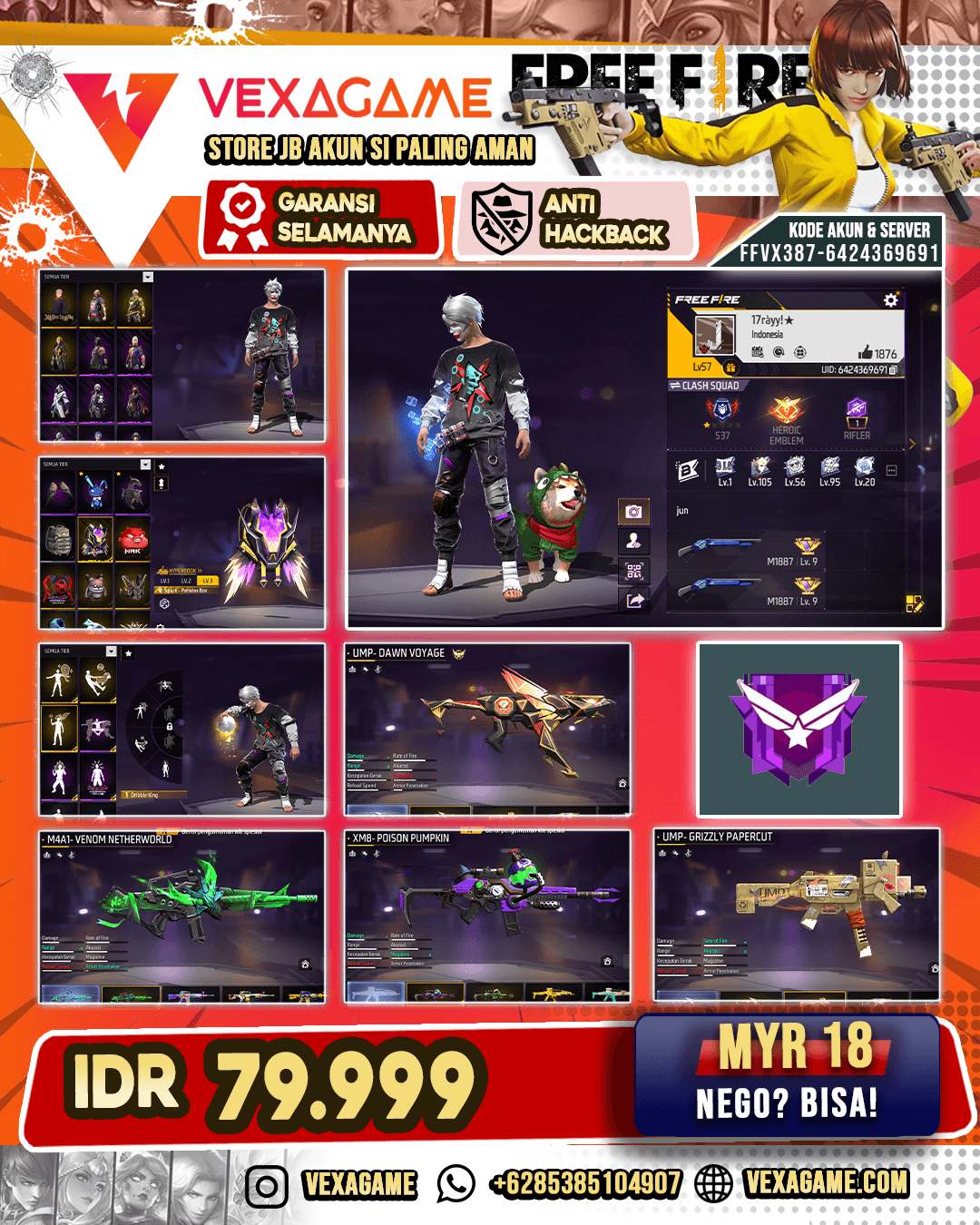 Akun Murah Vaul TW 200