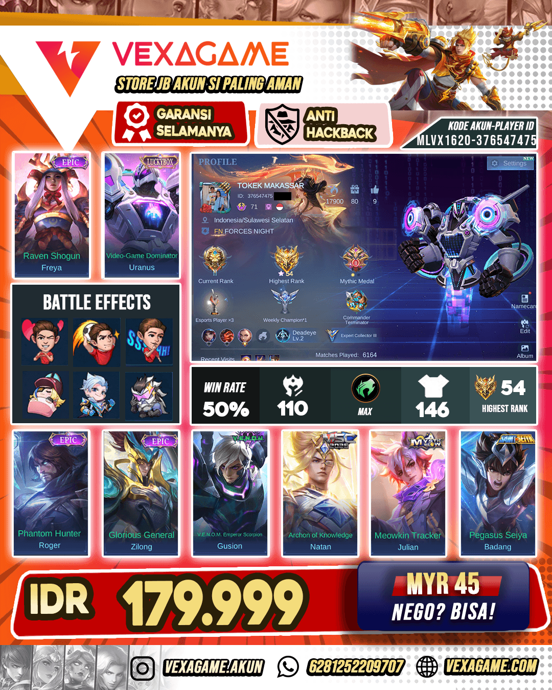 Uranus Lukcybox Murah