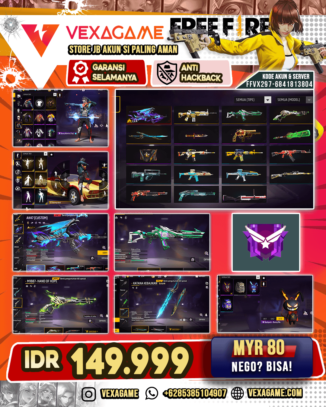 Polosan AKA EVO LV 4 + SG Lumut | Angel ON