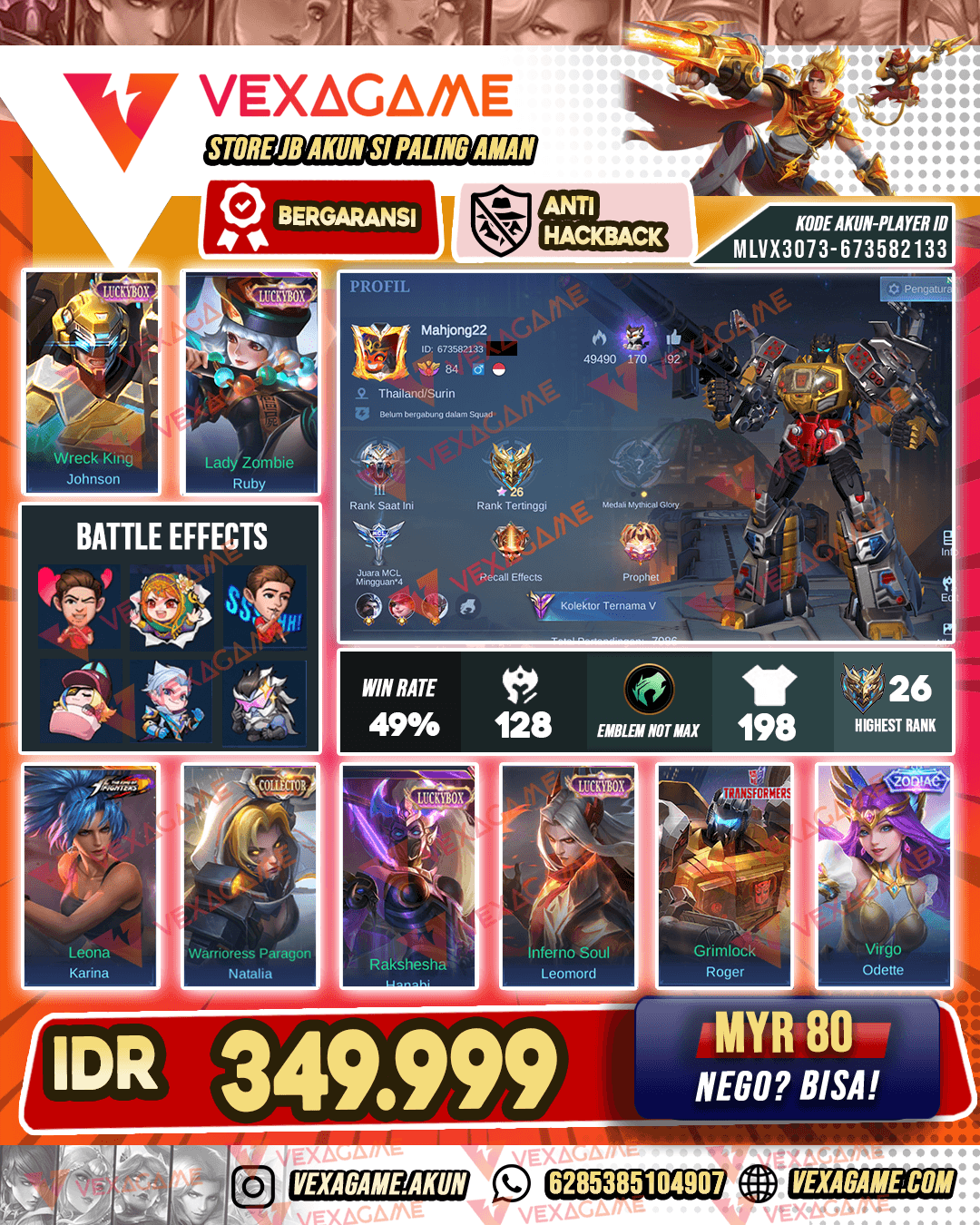 Roger Transformers | 4 Luckybox