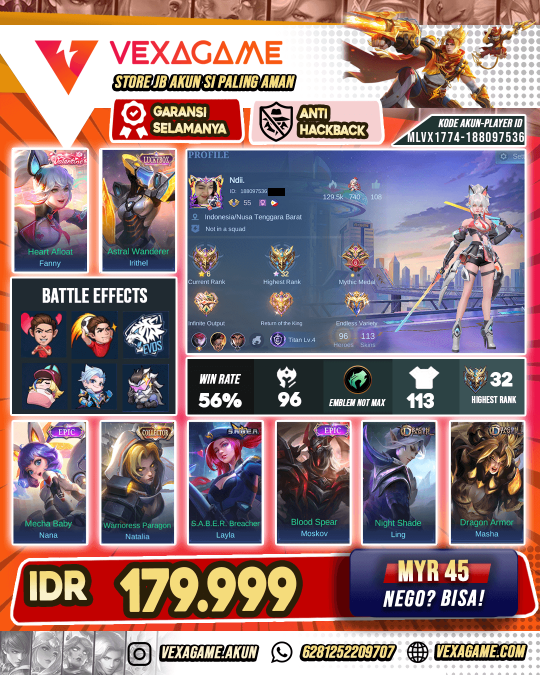 Fanny Valentine X Irithel Luckybox
