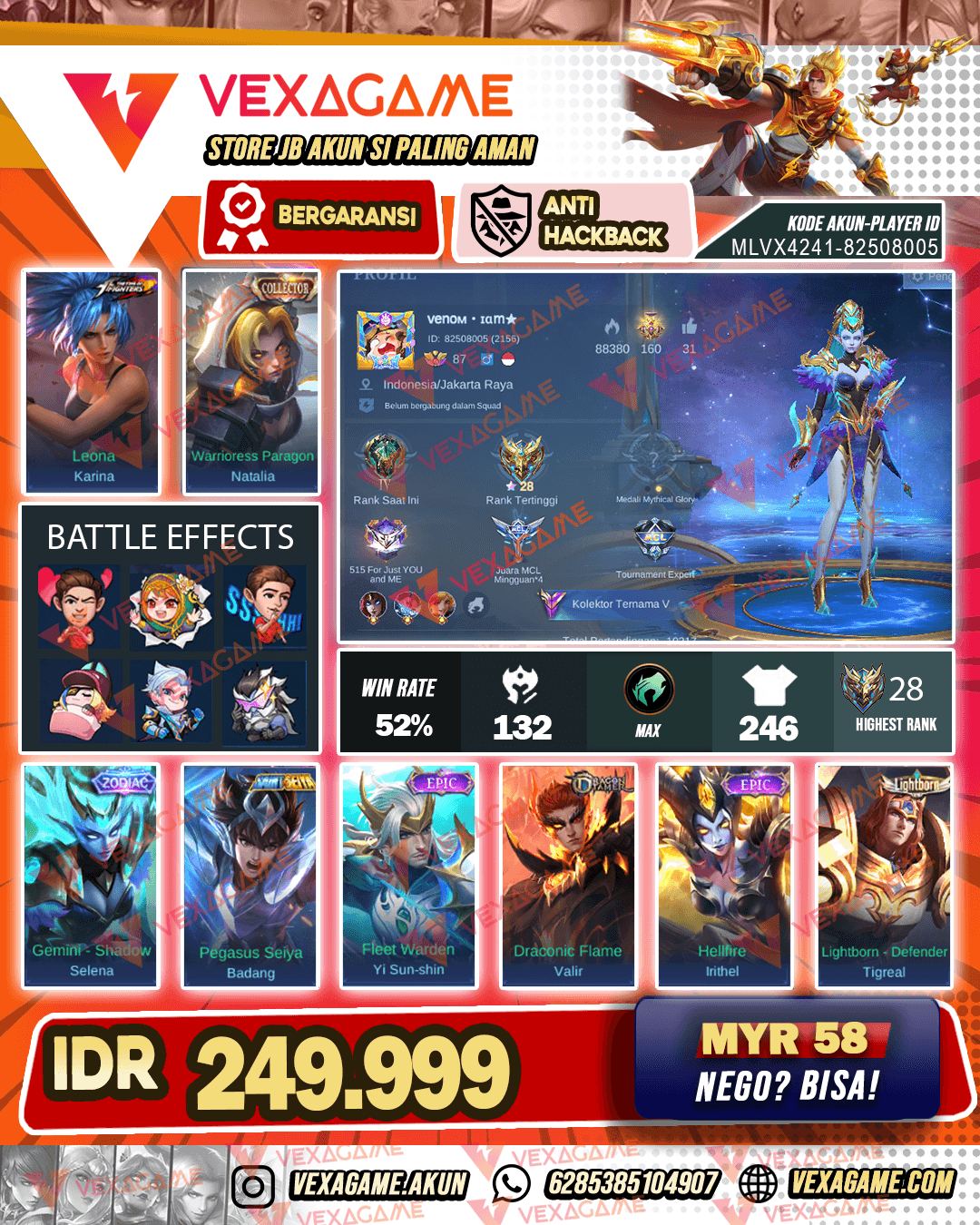 Selena Zodiac | Hero + Emblem MAX