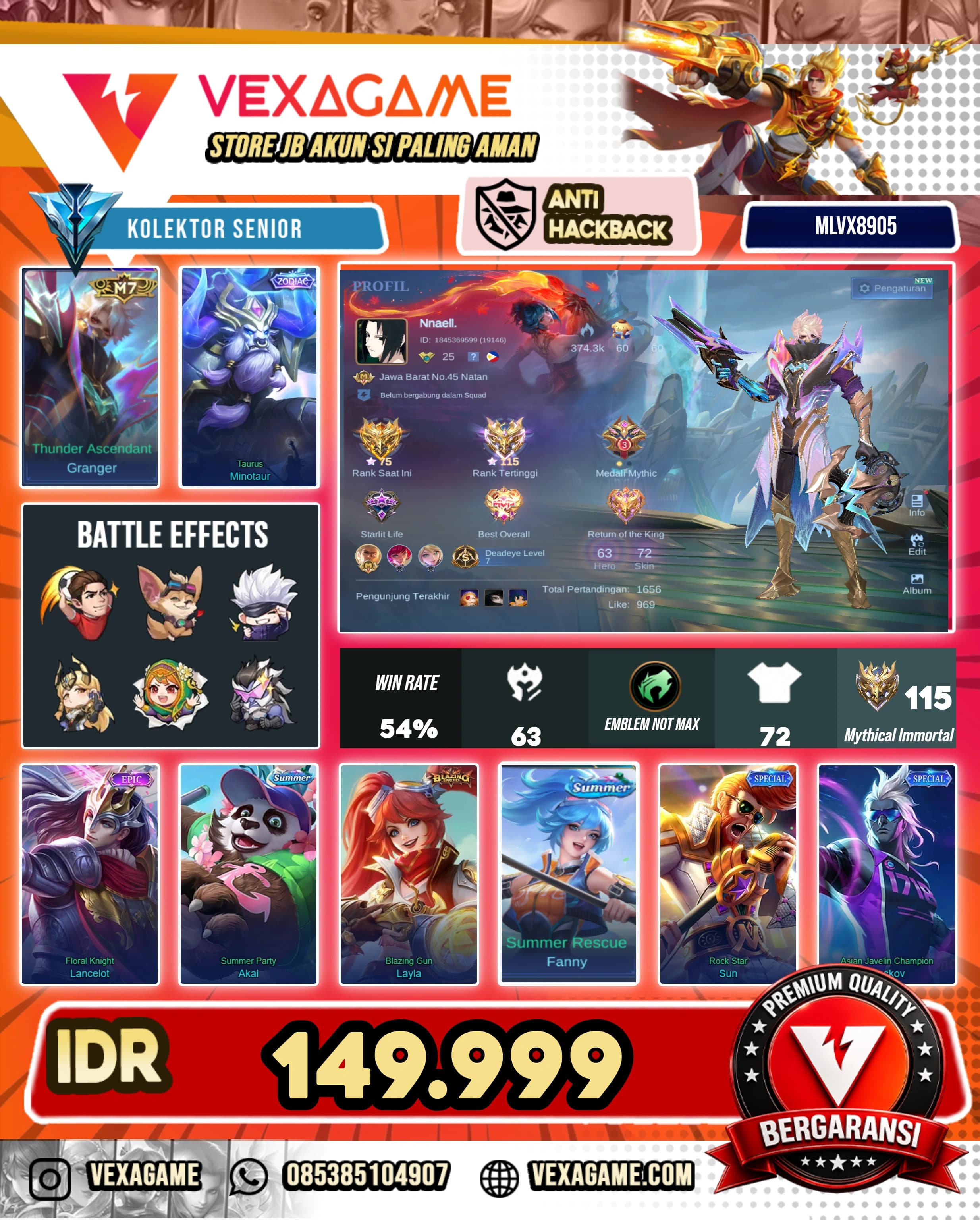 Granger M7 X Minotaur Zodiac | Ex Immortal