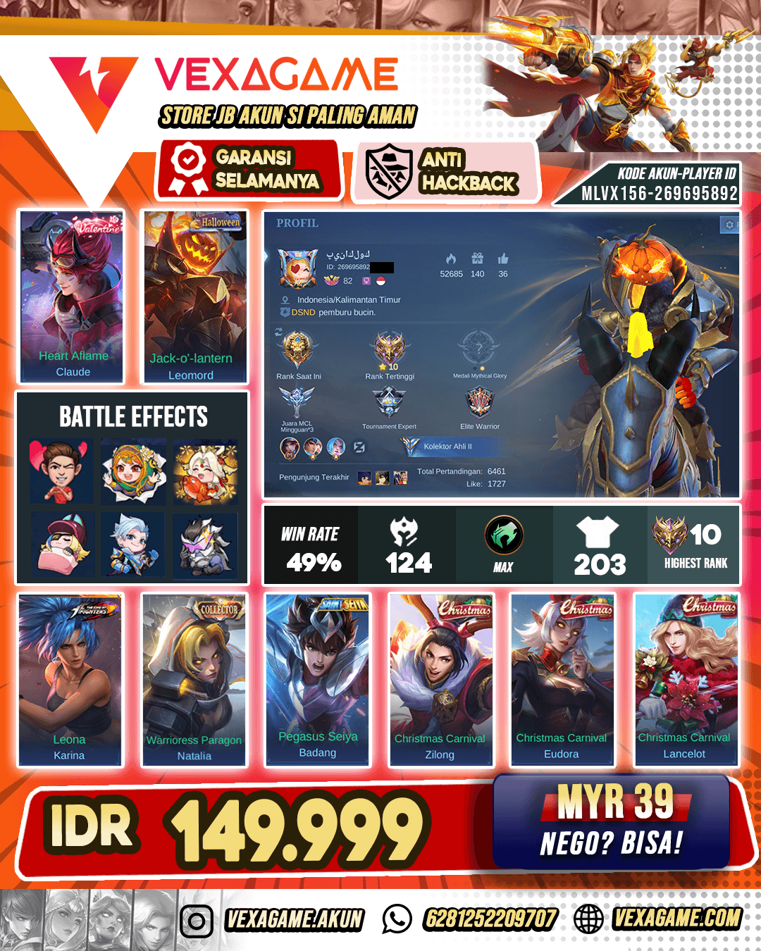 Akun Murah Banget