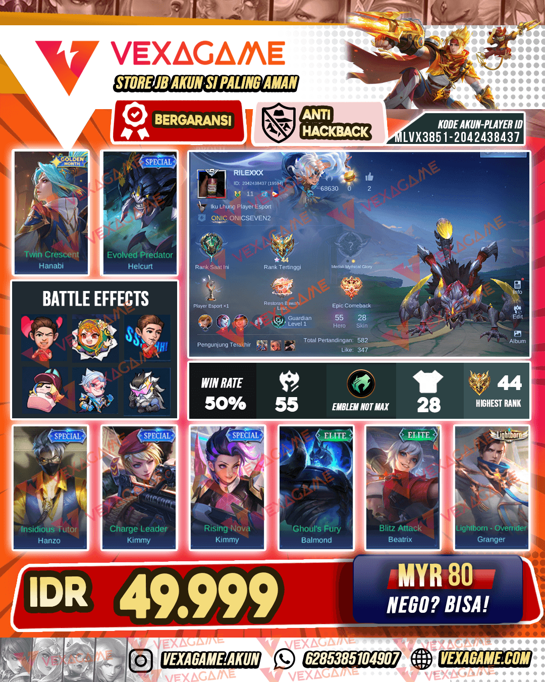 Akun Murah