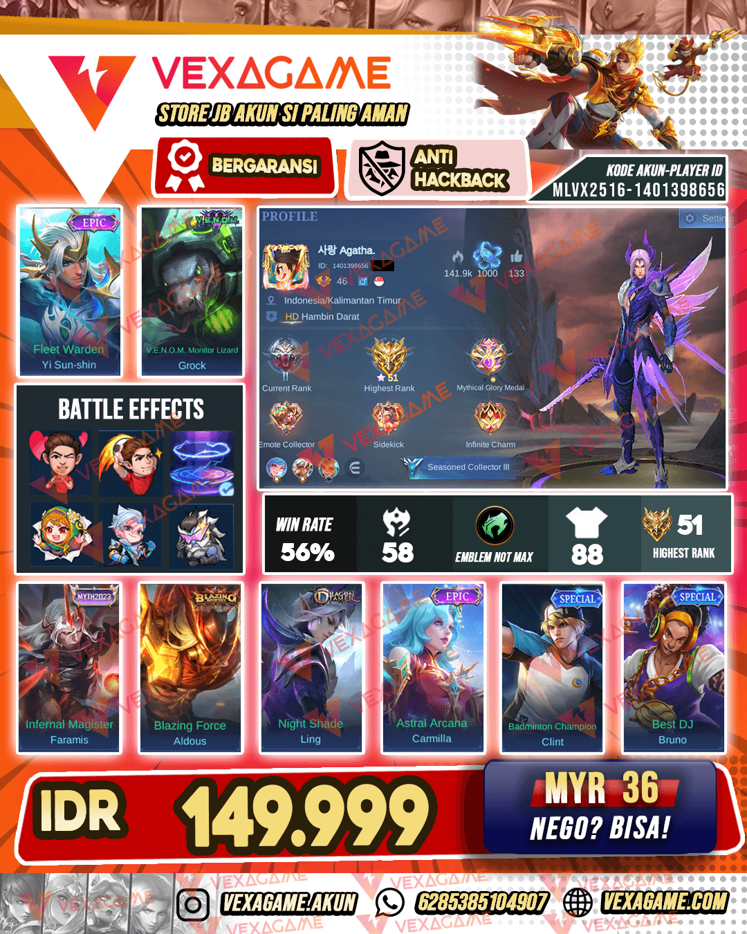 Recall Tas Tas Polosan | Ex Glory