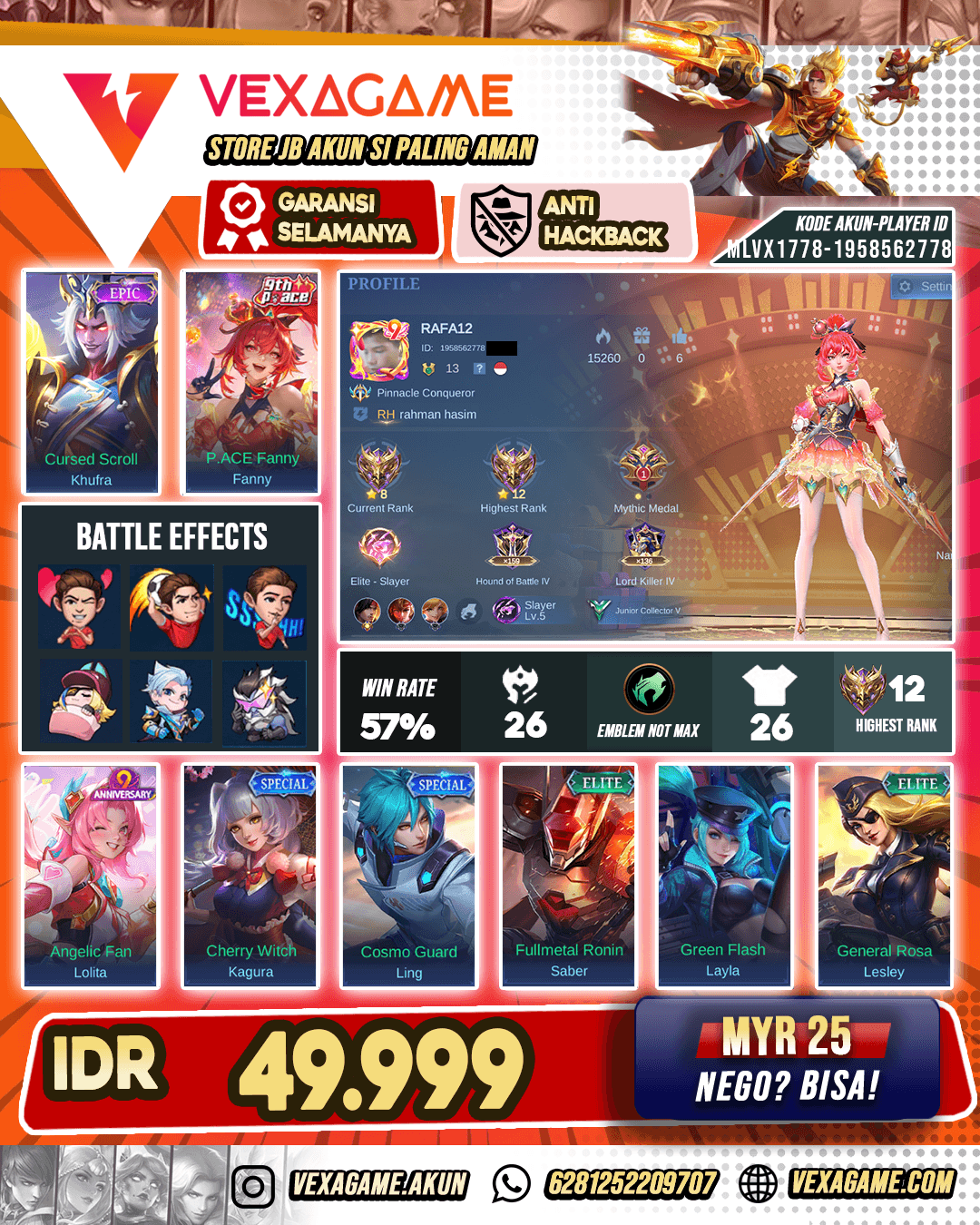 Akun Paket Pelajar