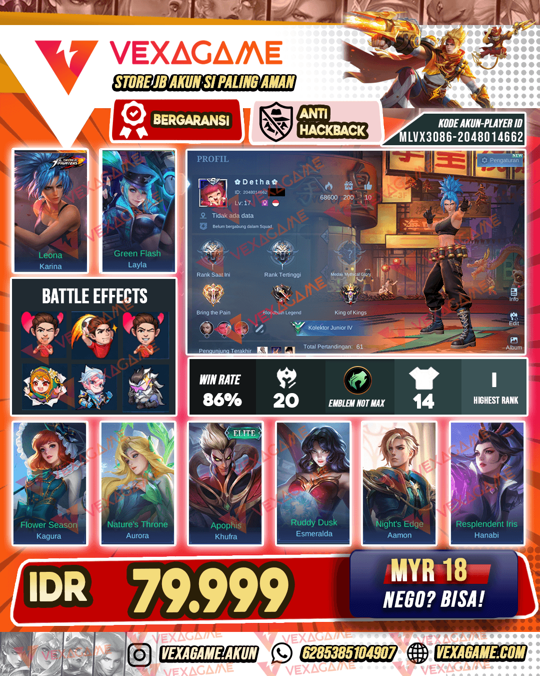 Akun Murah