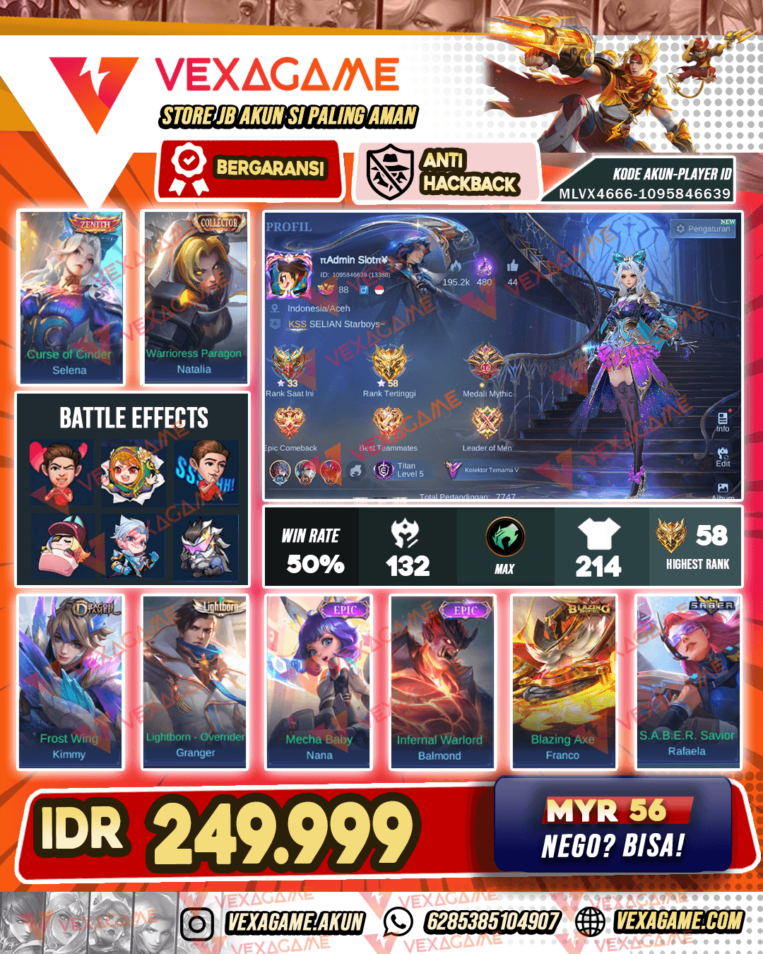 Selena Zenith | Emblem MAX & Hero MAX