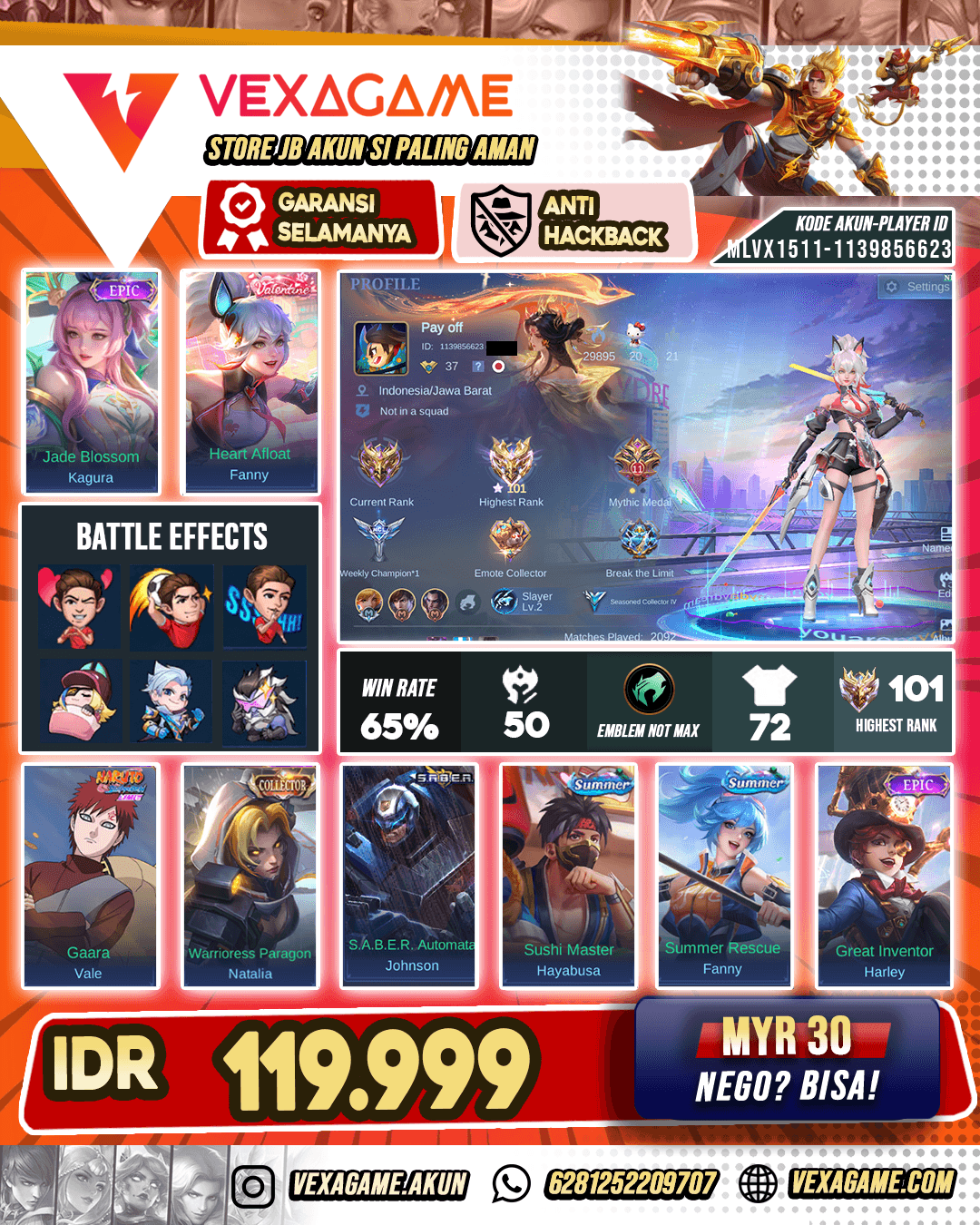 Fanny Valentine Ex Immo