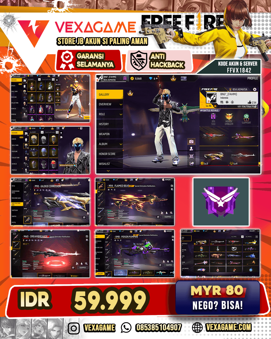 P90 Evo Lv 3 | M60 Evo Dreambreaker Lv 4 | M14 Flamed Beat | XM8 2 Rasa