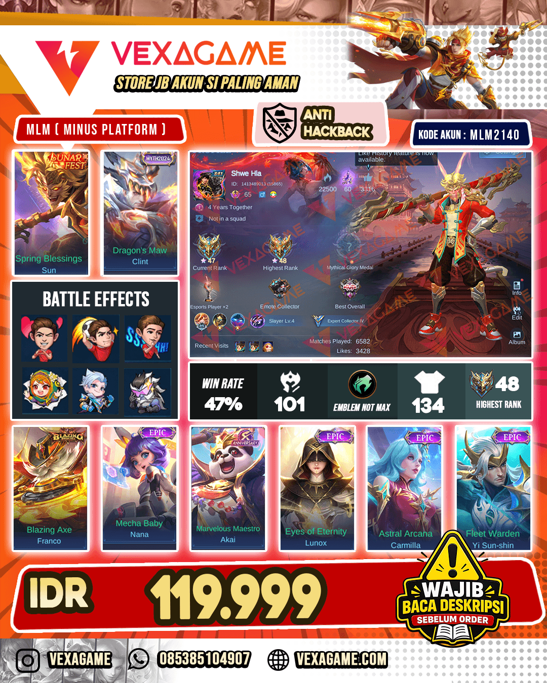 Sun Lunar Fest X  Clint MYTH