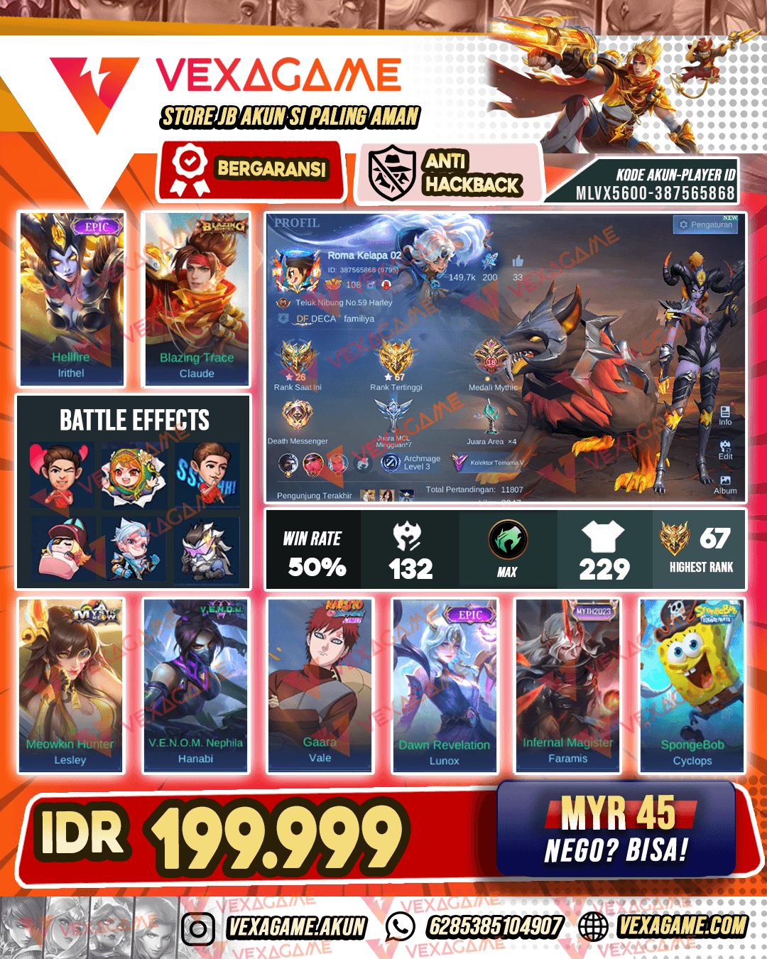 Irithel Epic | Claude Blazing