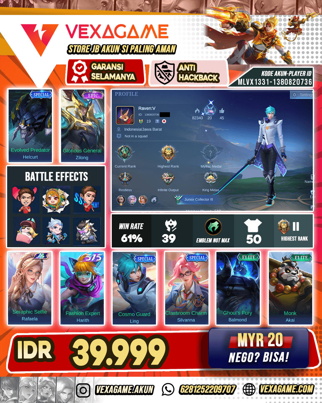Akun Murah