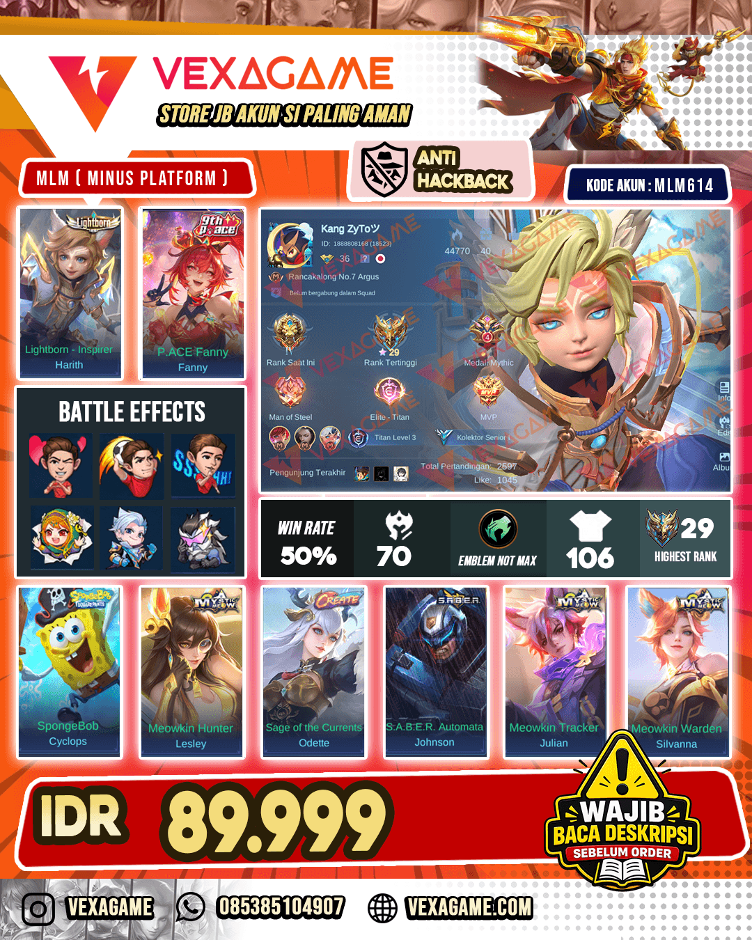 Harith Lightborn | Fanny Pace