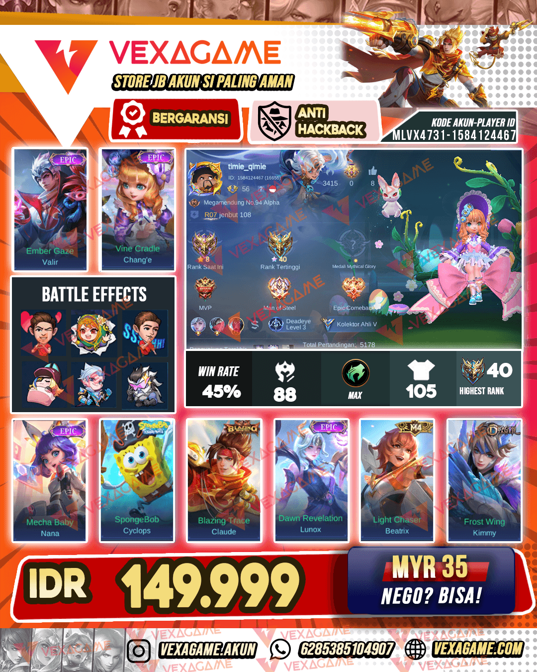 Change Epic | Valir Epic