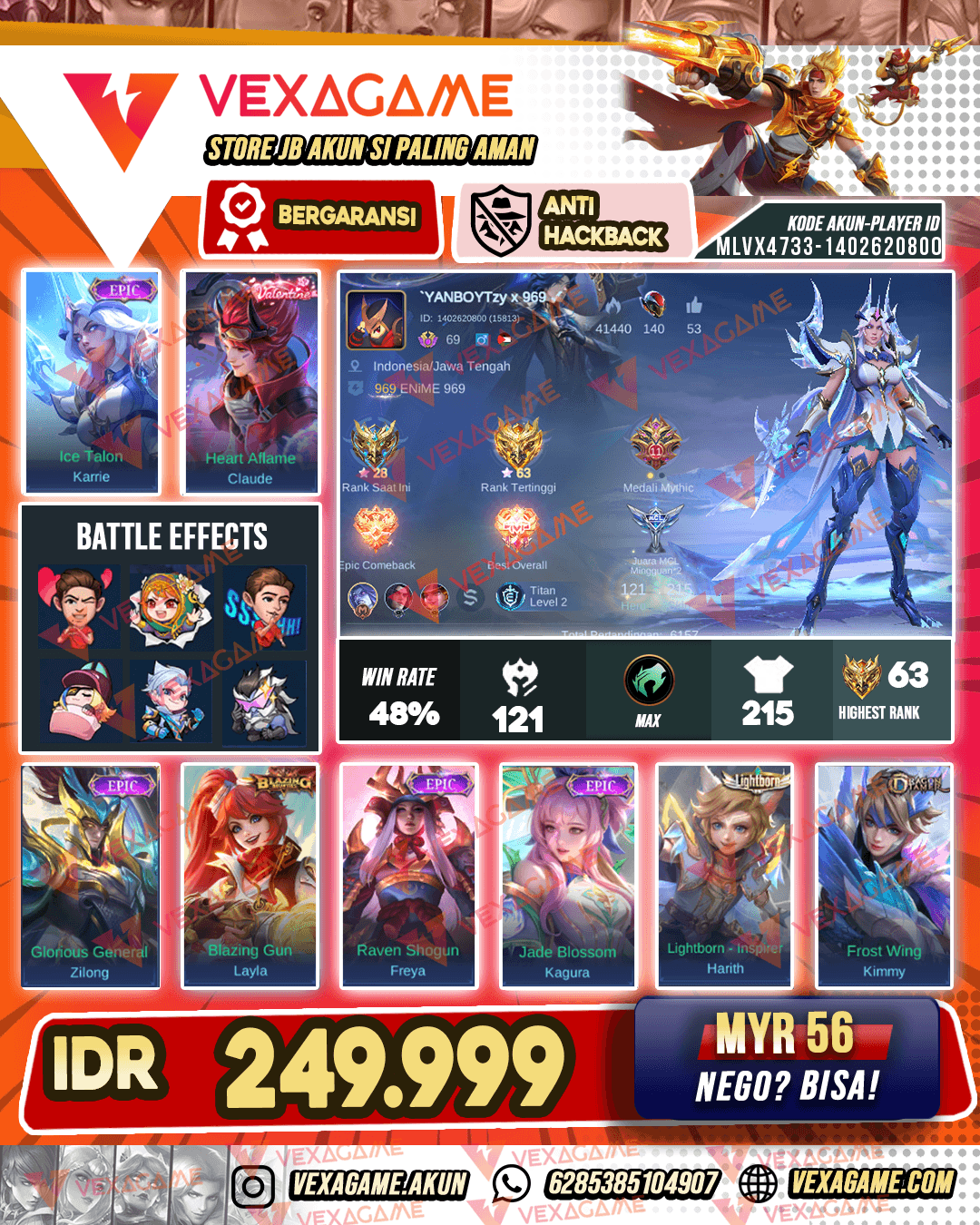 Karrie Epic | Claude Valentine