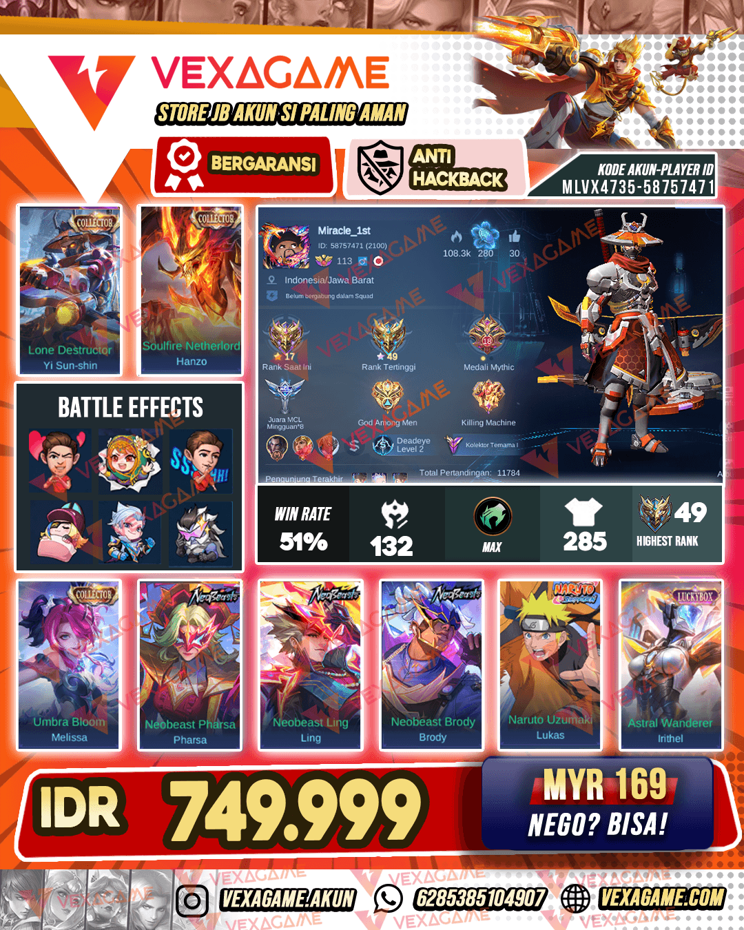 3 Collector | 3 Neobeast | 1 Naruto