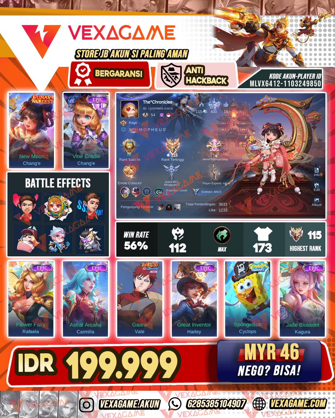 Change Lunar Fest | Change Epic | Ex Immortal