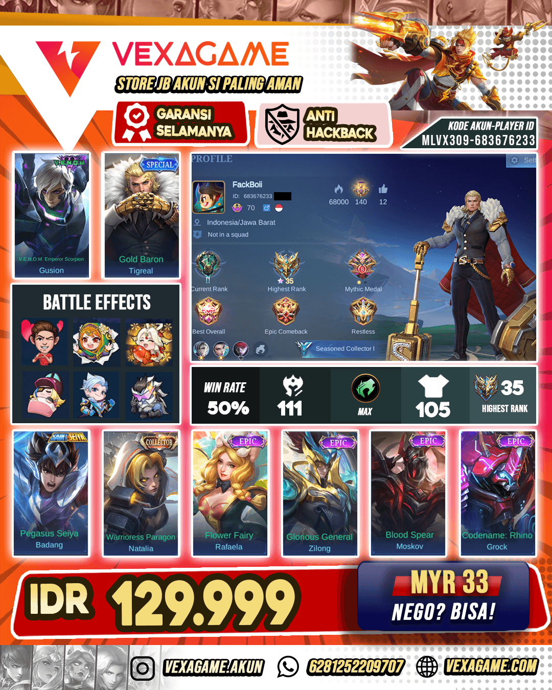 Akun Murah