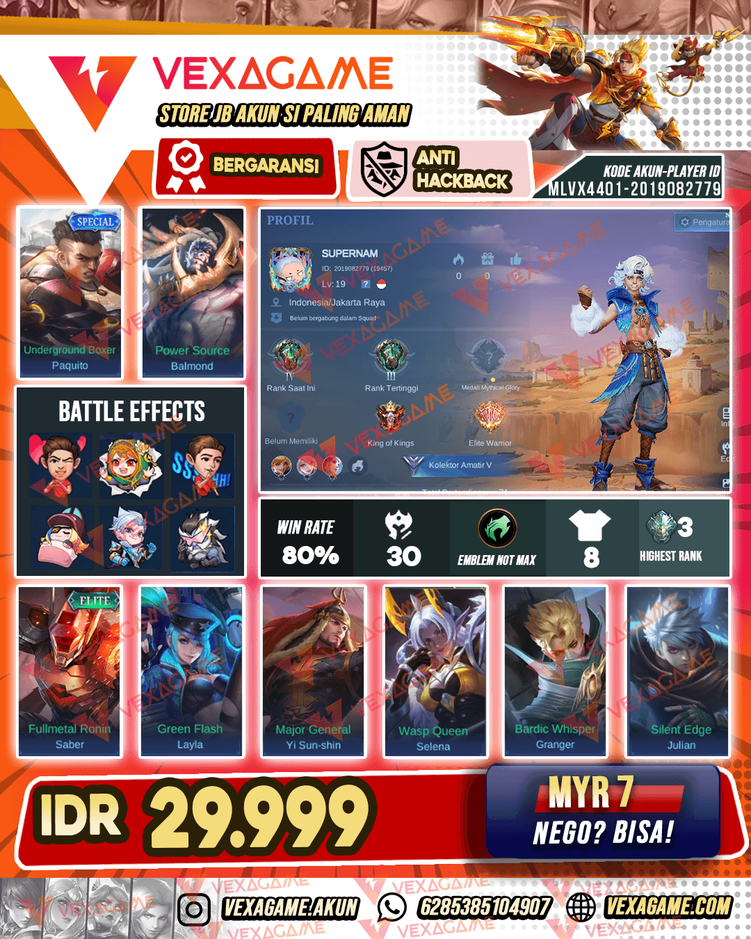 Akun Murah Bangettt!!!