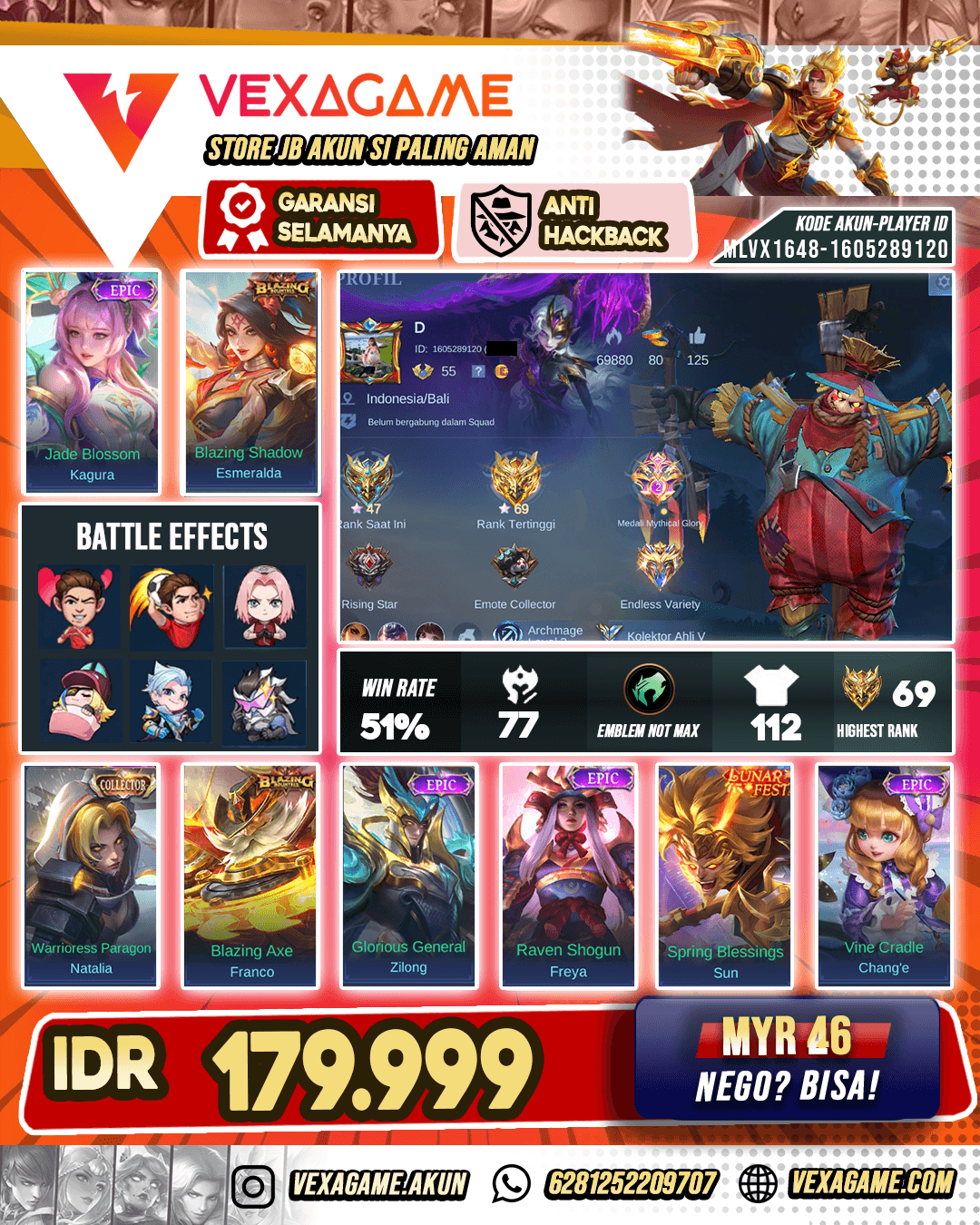 Kagura Epic X Esme Blazing | Ex Glory