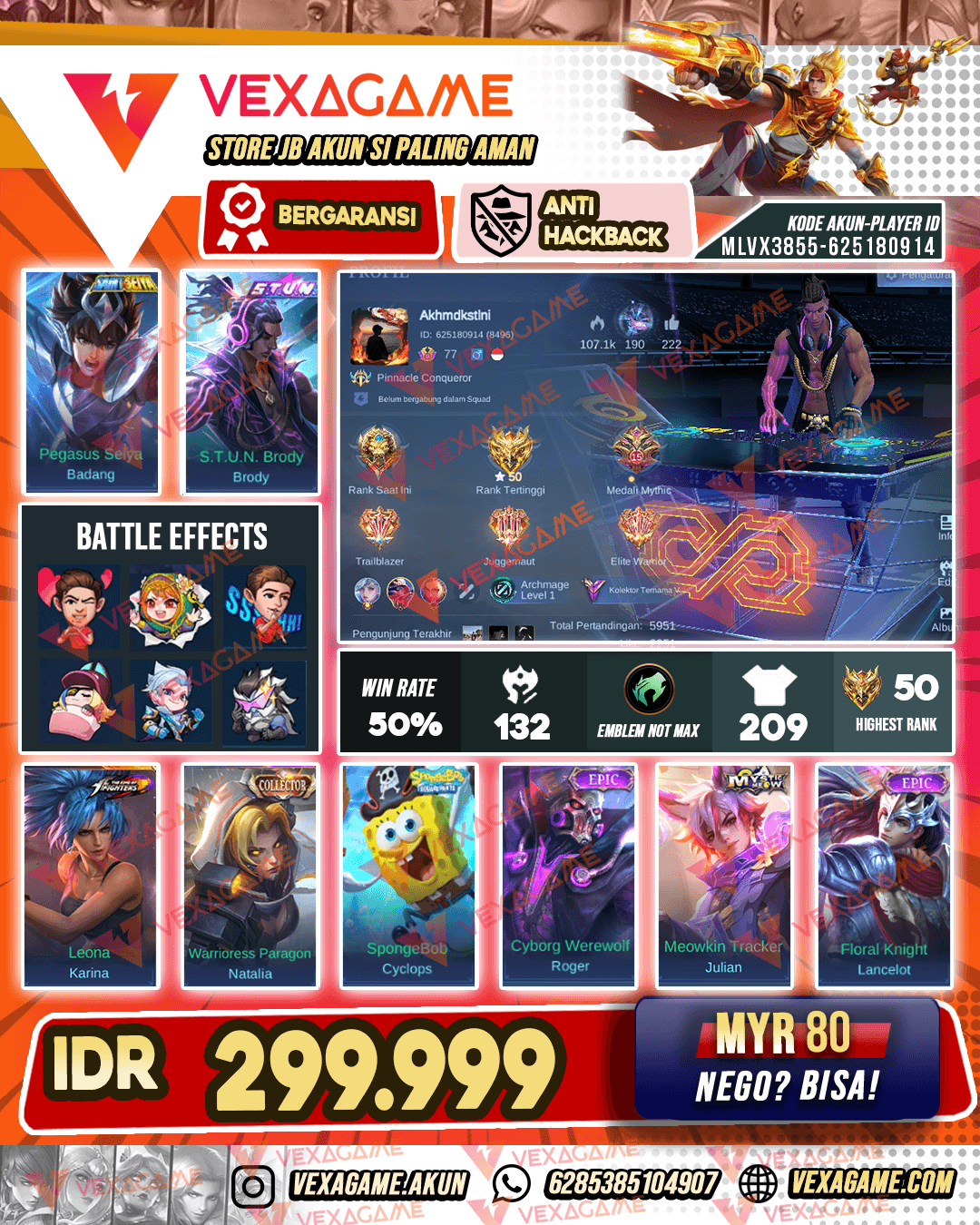 Brody STUN | Emblem + Hero MAX
