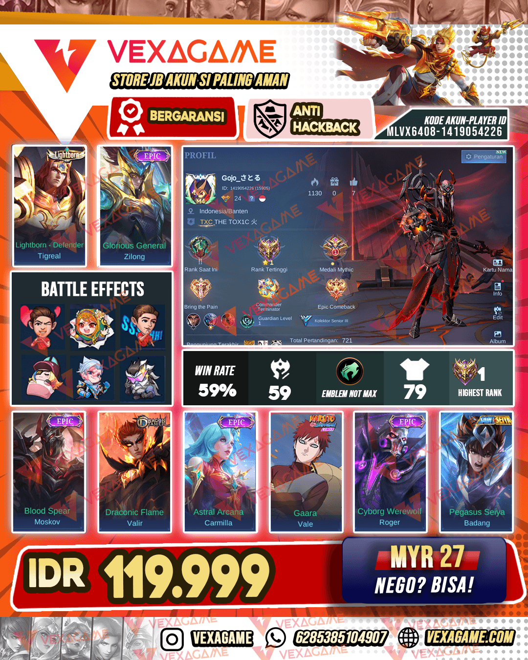 Moskov Epic | Zilong Epic