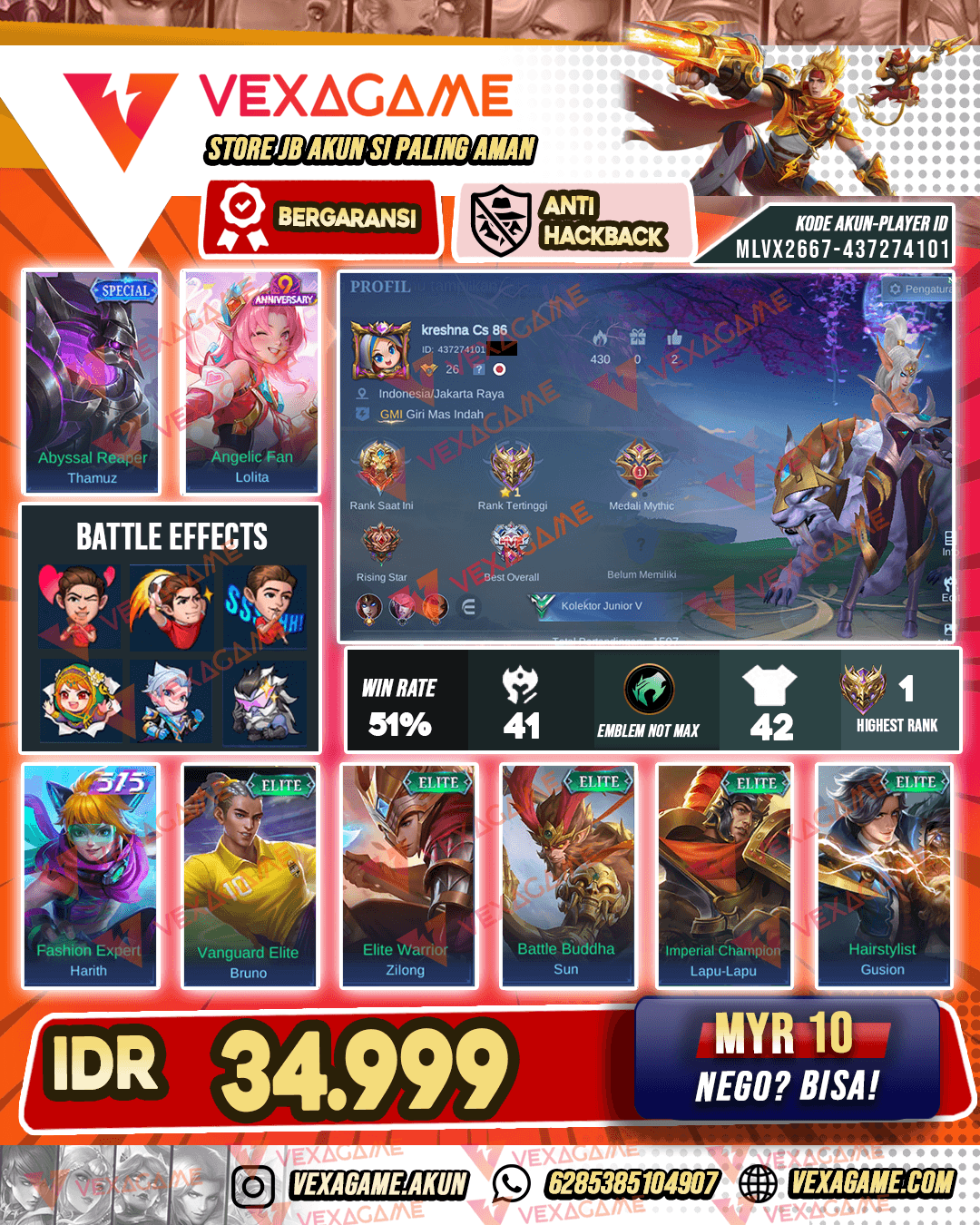 Akun Harga Pelajar