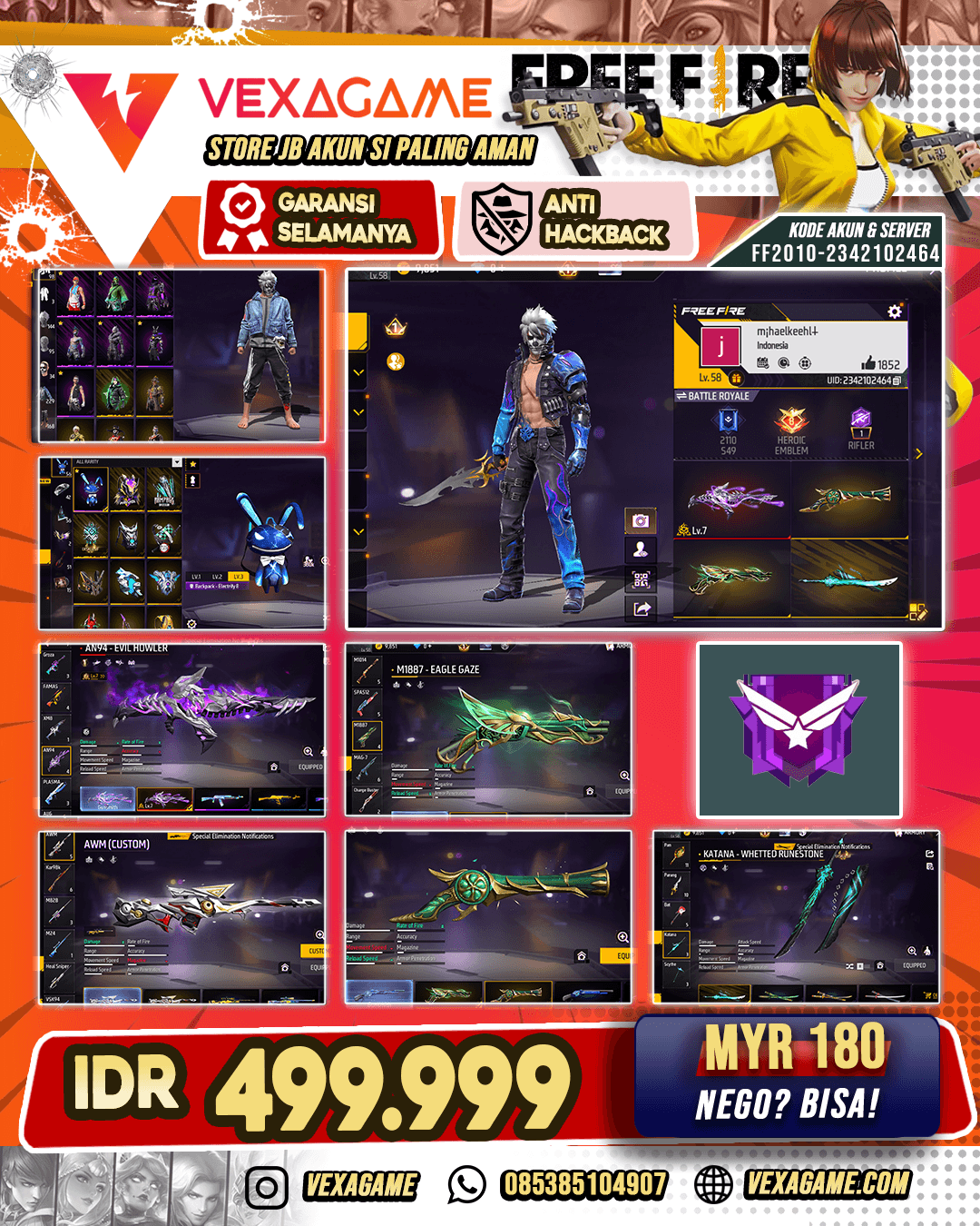 1 EVO GUN MAX | SG Eagle Gaze Ft SG Terompet