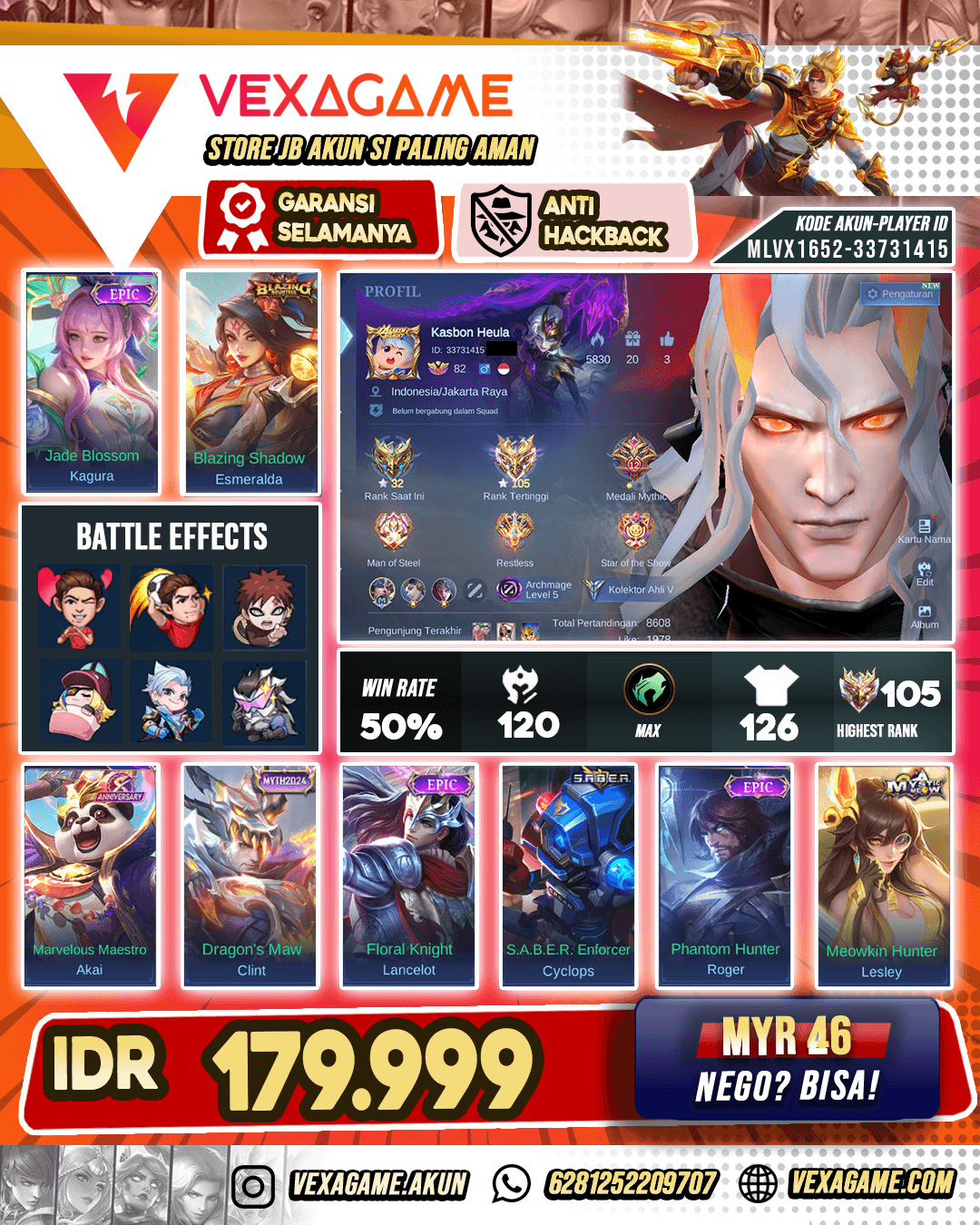 Kagura Epic X Esme Blazing | Ex Immo