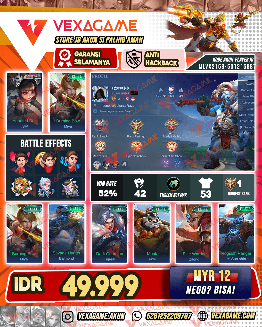 Akun Harga Pelajar