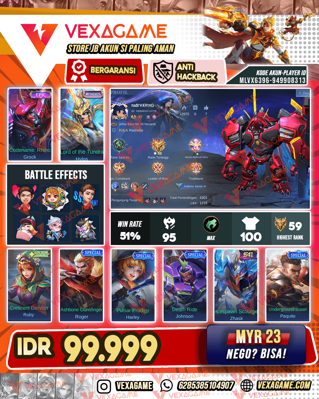 AKUN MURAH