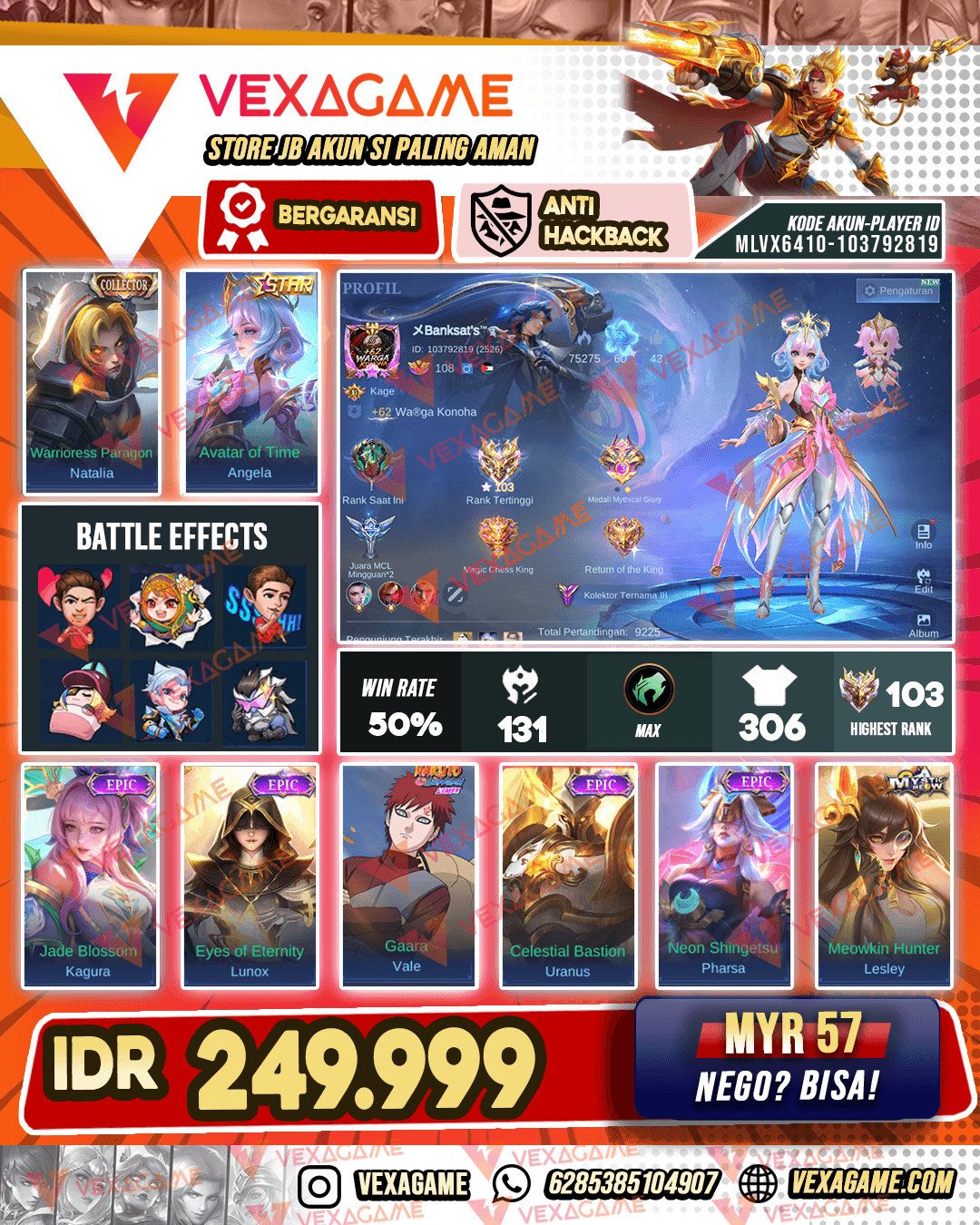 Angela Annual Star | Kagura Epic | Ex Immortal