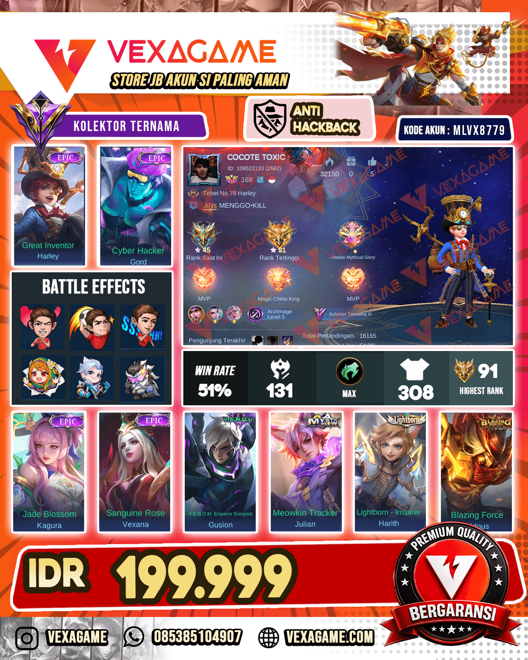 Harley Epic X Gord Epic