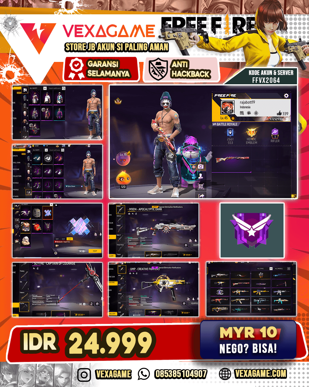 M1014 Apocalyptic Dark | Bundle bloody Samurai | Backpack Super Fusion
