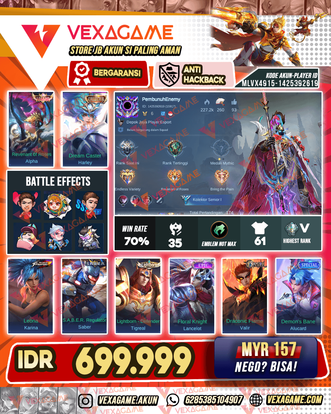 Turun Harga | Alpha Legend | Harley Collector