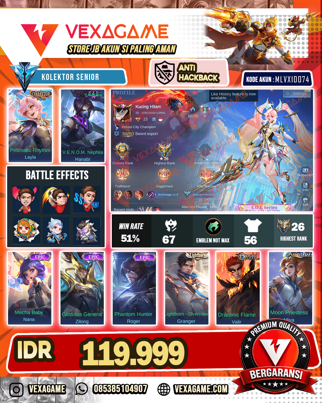 Layla Collector | Hanabi Venom