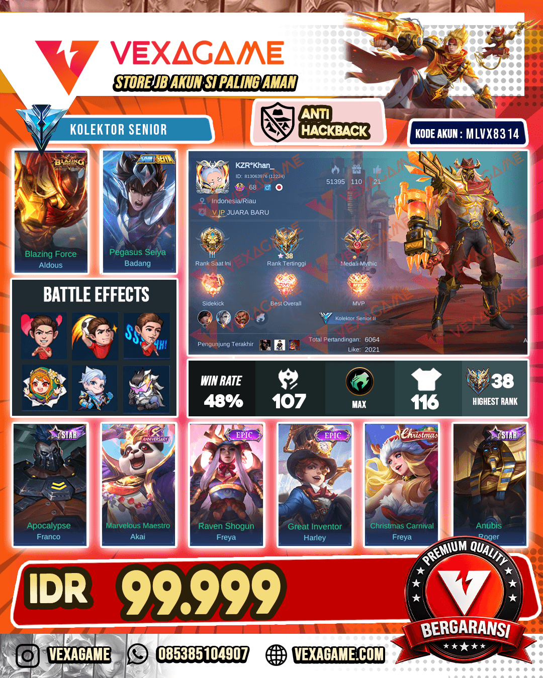 Aldous Blazing X Badang Saint Seiya
