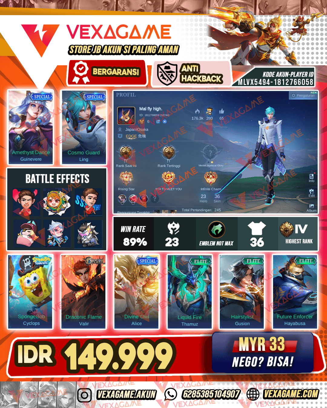 Akun Hemat di Kantong