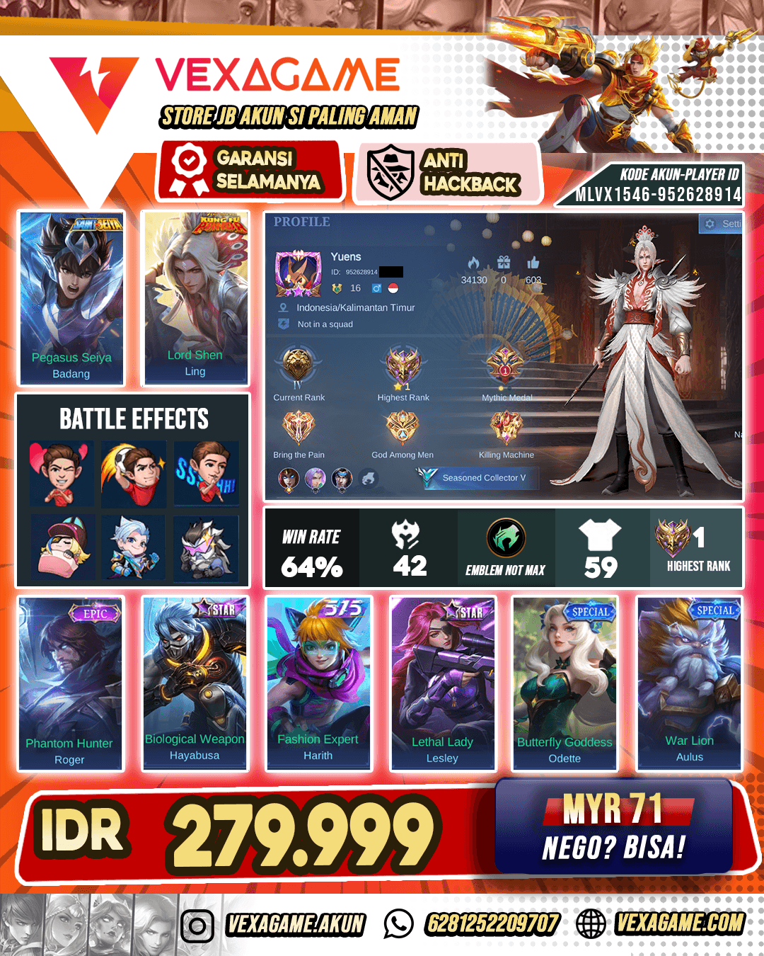 Ling Kungfu Panda Polosan