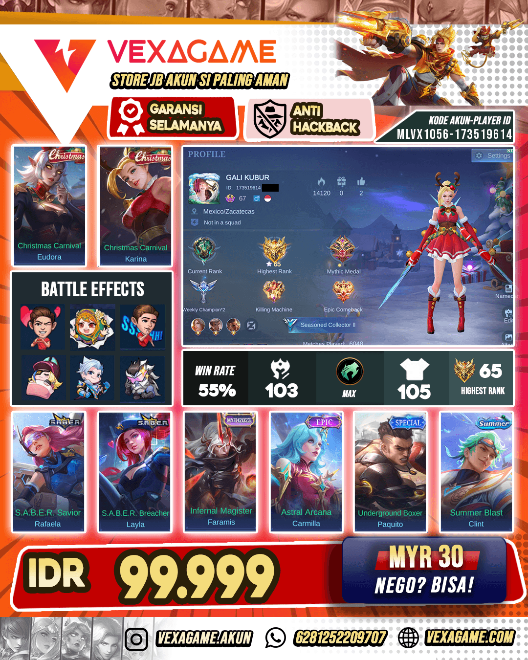 Akun Murah Emblem MAX
