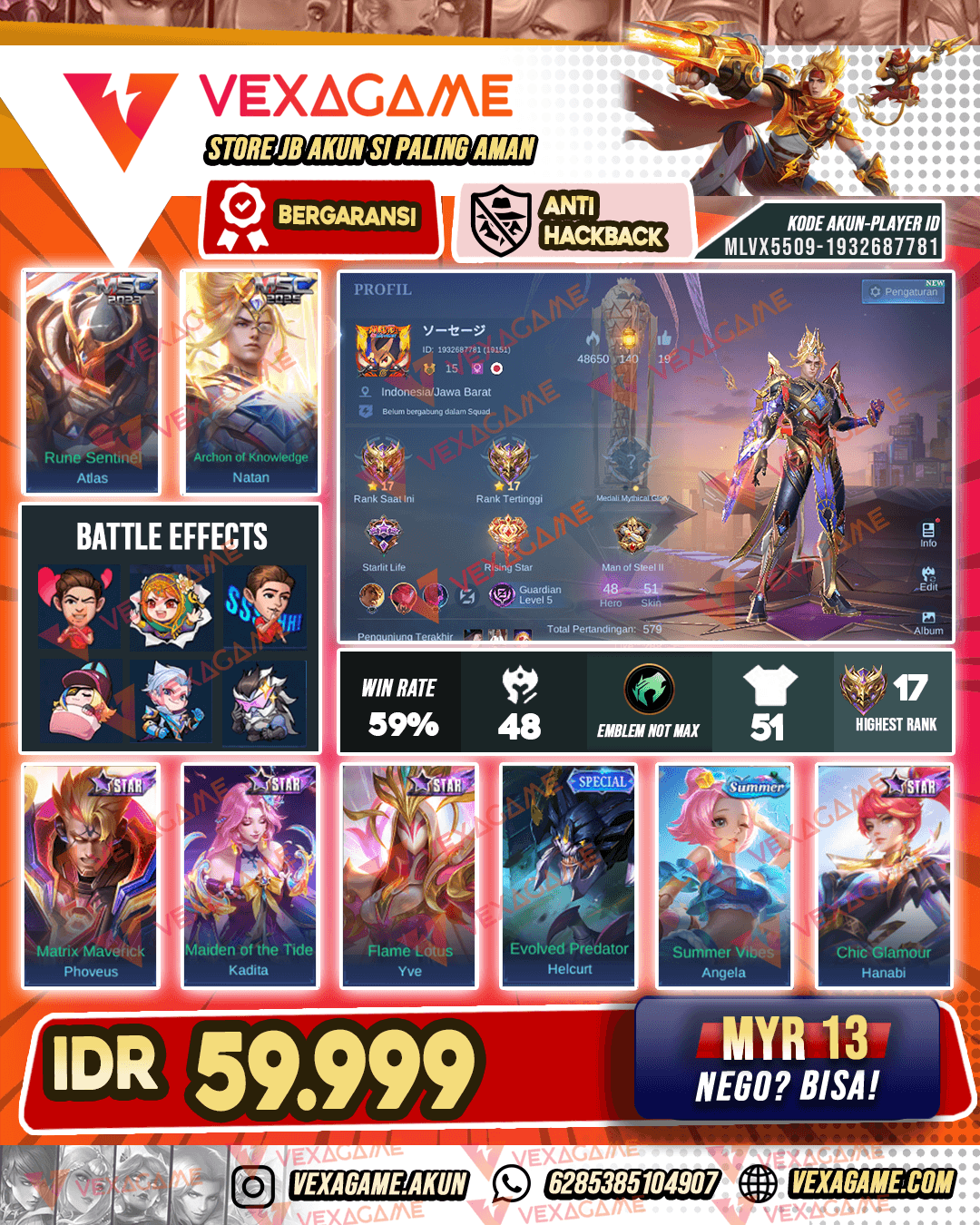 Akun Murah