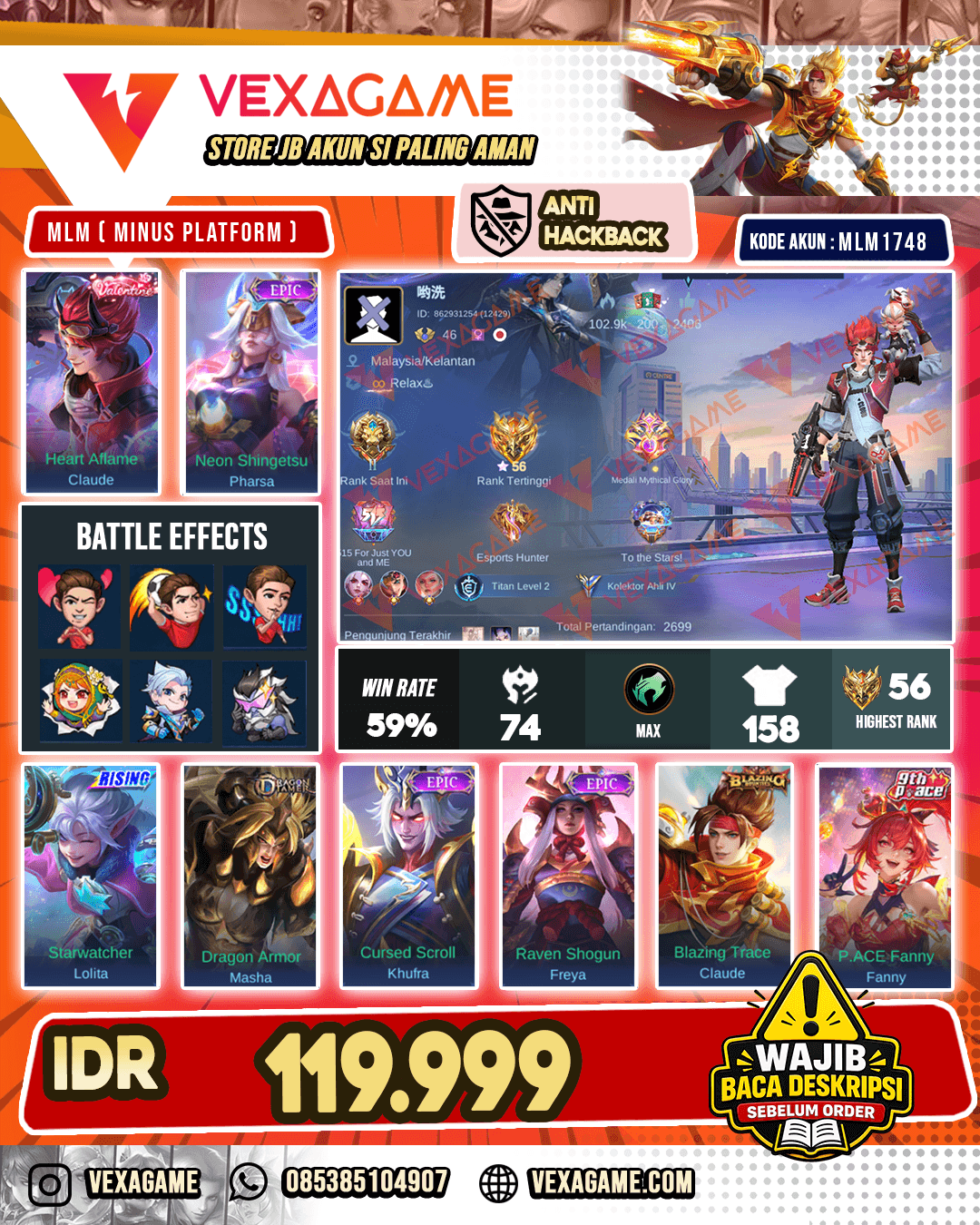 Claude Valentine | Pharsa Epic