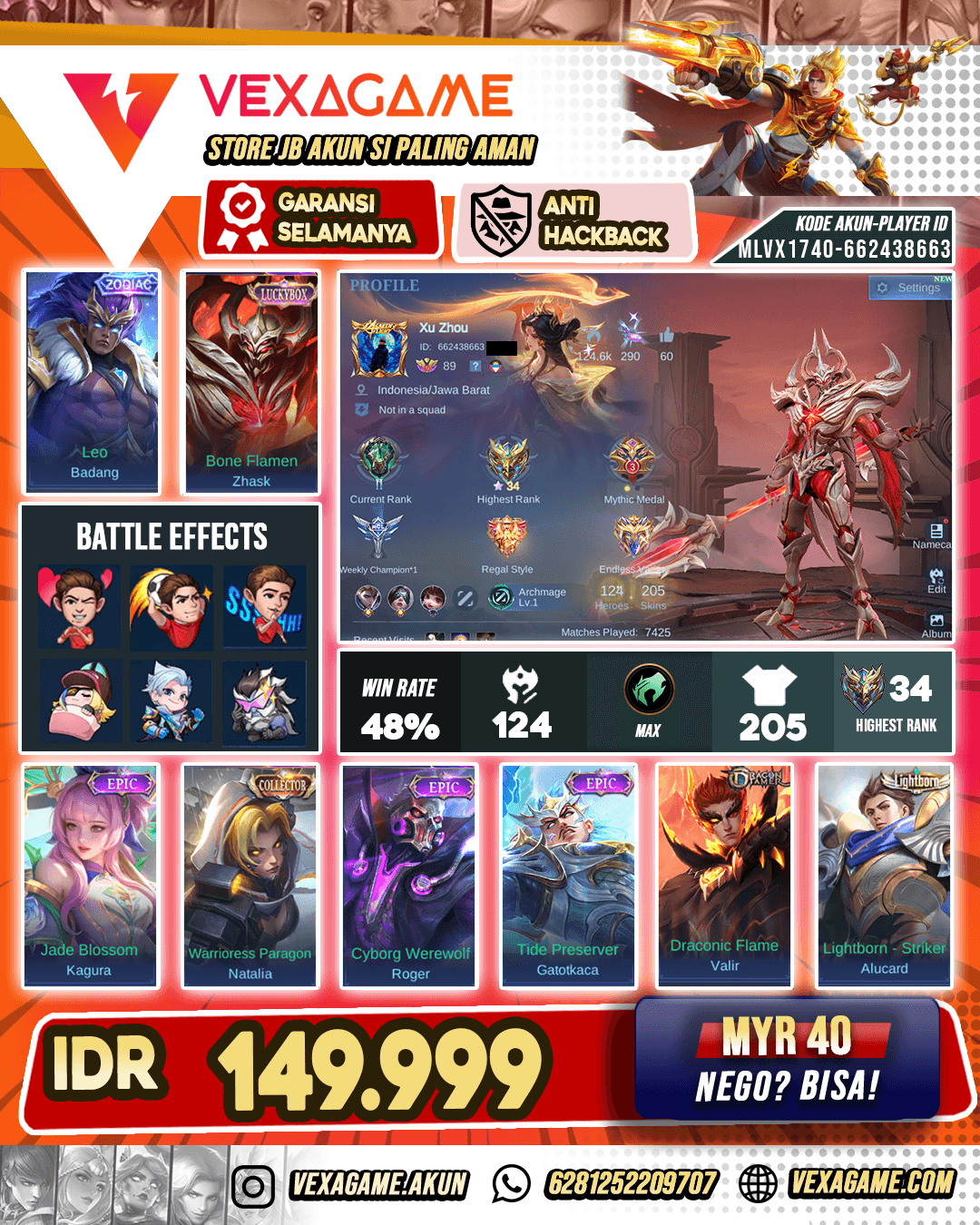 Zhask Luckybox X Badang Zodiac